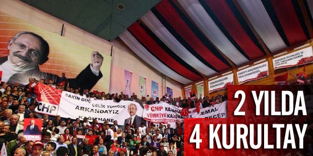 Cumhuriyet Halk Partisi 34. Olağan Kurultayını gerçekleştiriyor.