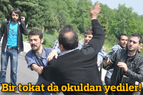 Sen misin Bakan Kılıç'ı protesto eden!