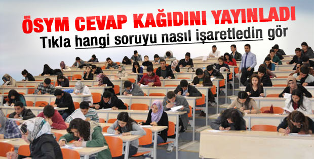 ÖSYM LYS cevap kağıtlarını yayınladı