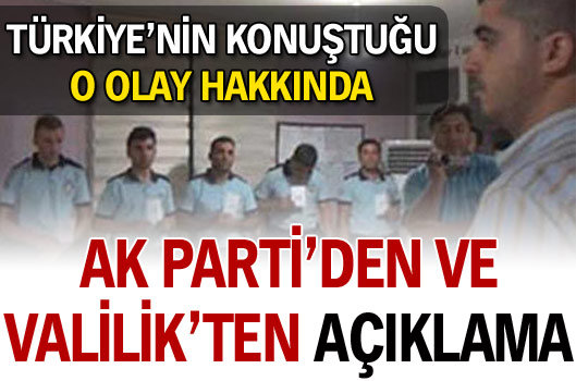Bu görüntüye AK Parti'den açıklama!