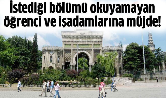 İstediği bölümü okuyamayana tek sınavla 2 üniversite
