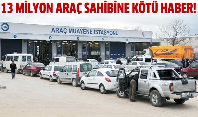 Araç muayene süreleri kısalıyor