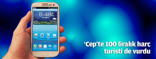 100 liralık harç turisti de vurdu