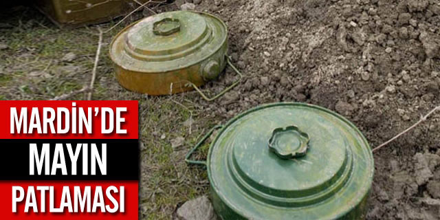 Mardin'de Mayın Patlaması