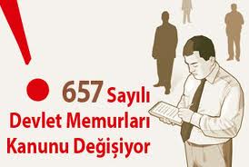 Devlet Memurları Kanunu değişiyor