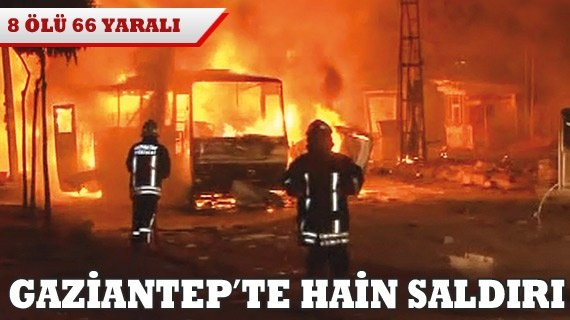 Gaziantep'te bombalı saldırı!