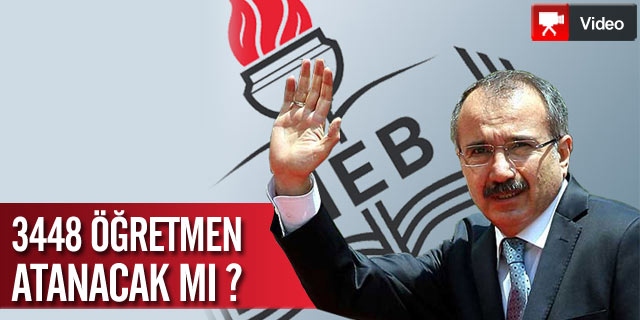 3448 Öğretmen Atanacak mı?