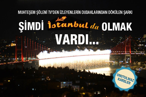 İstanbul Boğazı'nda muhteşem gösteri!