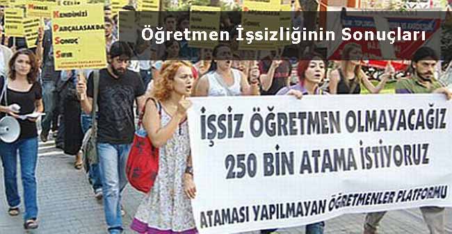 Öğretmen İşsizliğinin Sonuçları