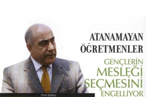 Balıbey'den Atanamayan Öğretmen Açıklaması