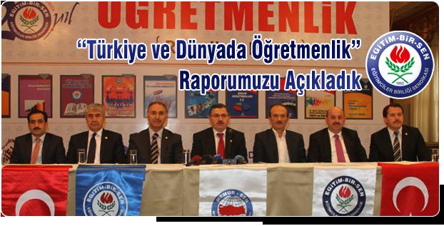 Türkiye ve Dünyada Öğretmenlik Raporu