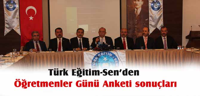 TES'in Öğretmenler Günü Anket Sonuçları