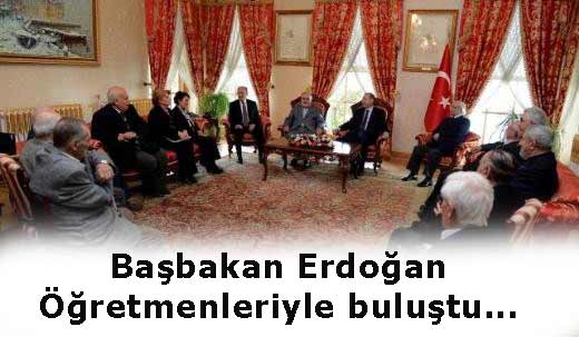 Başbakan Erdoğan Öğretmenleriyle Buluştu