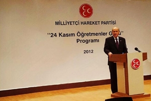Bahçeli Öğretmenlerle Buluştu