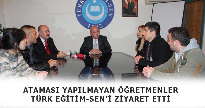 Ataması Yapılmayan Öğretmenlerden TES'e Ziyaret