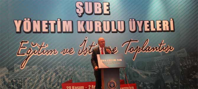 ŞUBE YÖNETİM KURULU TOPLANTISI ANTALYA’DA YAPILDI