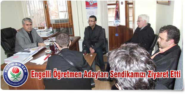 Engelli Öğretmen Adayları Sendikamızı Ziyaret Etti