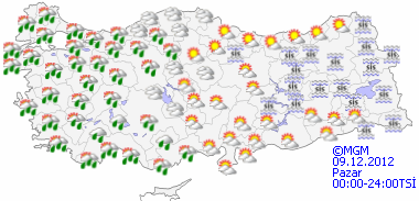 Havalar nasıl olacak?-HARİTALI