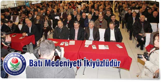 Gündoğdu: Batı Medeniyeti İkiyüzlüdür