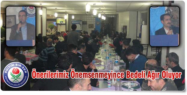 Önerilerimiz Önemsenmeyince Bedeli Ağır Oluyor