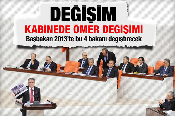 Kabine'de Ömer Değişikliği