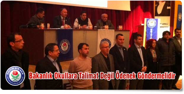 Bakanlık Okullara Talimat Değil Ödenek Göndermelidir