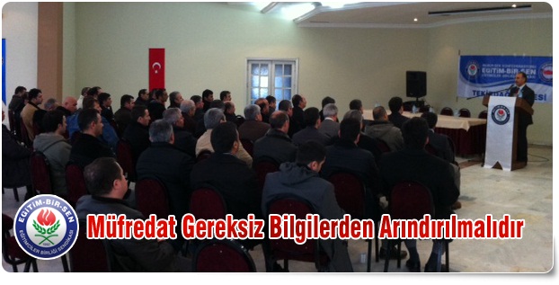 Müfredat Gereksiz Bilgilerden Arındırılmalıdır