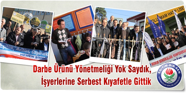 İşyerlerine Serbest Kıyafetle Gittik