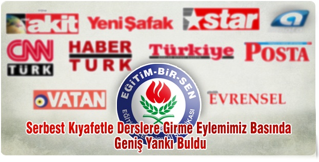 Serbest Kıyafet Eylemi Basında Geniş Yankı Buldu