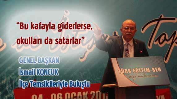 Bu kafayla giderlerse, okulları da satarlar