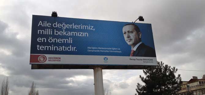 TES'den Bilbordlu Özür Grubu Tayin Talebi