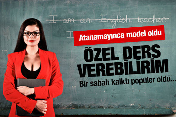 Atanamayınca model olan öğretmen!