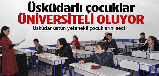 Üsküdarlı Çocuklar Üniversiteli Oluyor