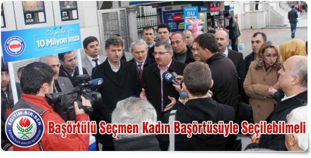 Başörtülü Seçmen Kadın Başörtüsüyle Seçilebilmeli