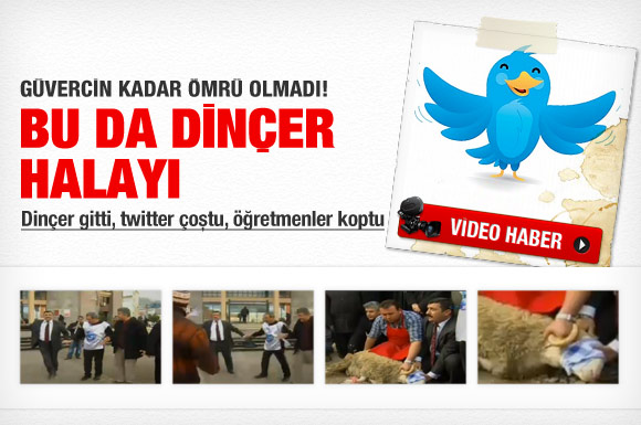 Ömer Dinçer gitti, öğretmenler çoştu!