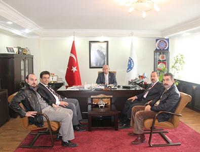 TEKNİKERLER BİRLİĞİNDEN KAMUSEN'E ZİYARET