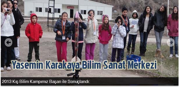 Yasemin Karakaya BSM'den Kış Bilim Kampı