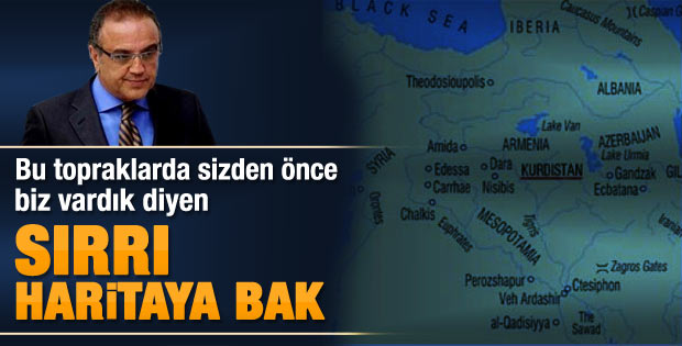 Taha Akyol'dan Sırrı Sakık'a haritalı tepki