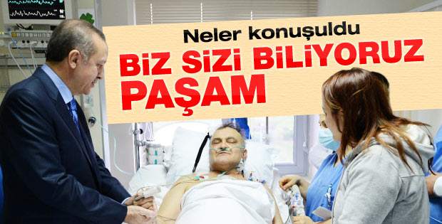 Erdoğan'dan Saygun'a: Biz sizi biliyoruz Paşam