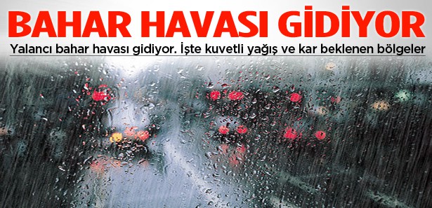 Kuvvetli yağış ve karın beklendiği bölgeler