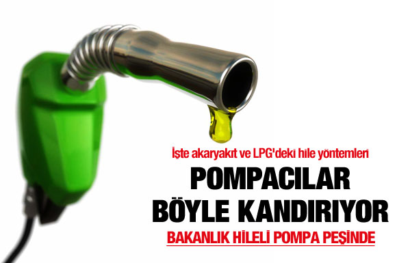 Akaryakıt ve LPG'deki hile yöntemleri