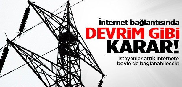 Elektrik hatları iletişime de hizmet edecek