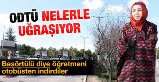 ODTÜ'de Öğretmene Ayıp
