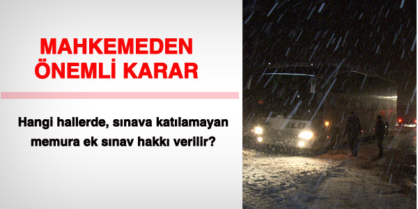 Hangi durumda ek sınav hakkı verilir?