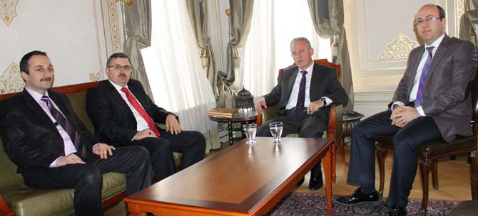 Gündoğdu, İTÜ ve YTÜ Rektörlerini Ziyaret Etti