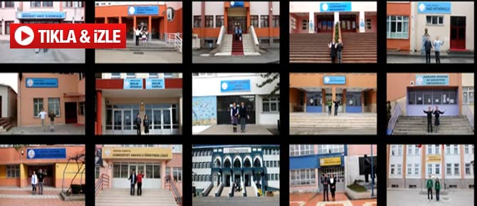 ANKARA İSTİKLAL MARŞI OKUYOR