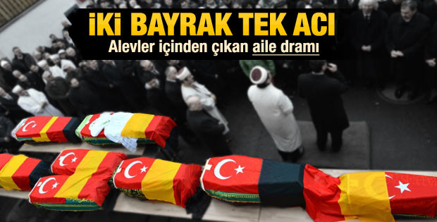 Almanya'daki yangından çıkan dram