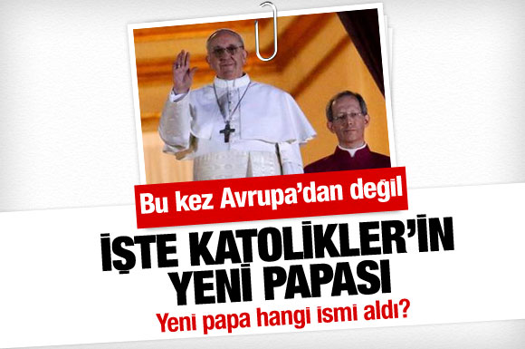 İşte Katolikler'in yeni papası