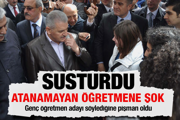Atanamayan öğretmene sert yanıt