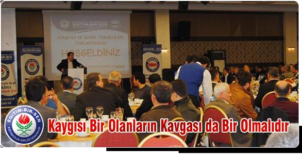 Kaygısı Bir Olanların Kavgası da Bir Olmalıdır
